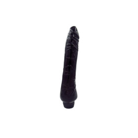 Vibromasseur réalise noir veiné de 25 cm 